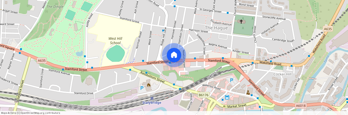 Hamilton Street, Stalybridge, Greater Manchester, SK15