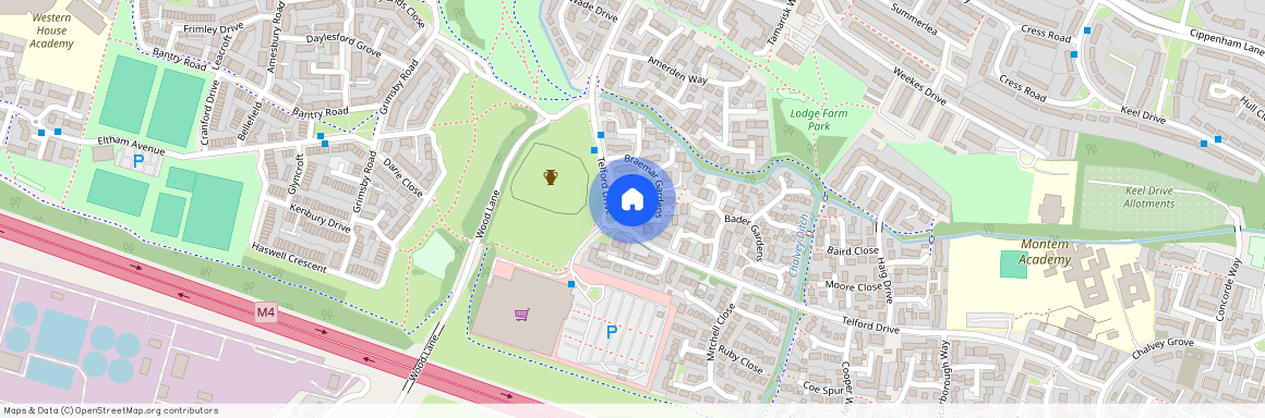 Braemar Gardens, Cippenham