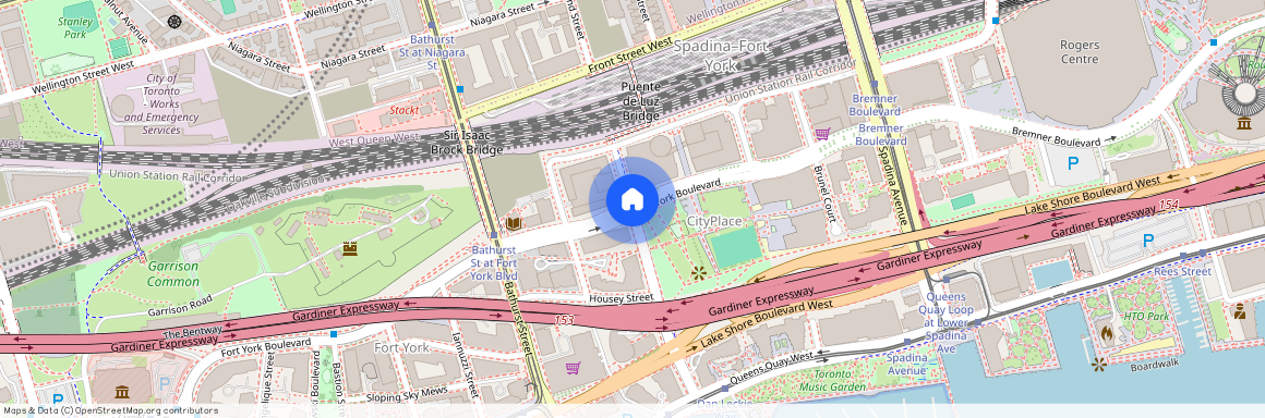 Building Fort York Boulevard - globalstayinc - 1345859, Dan Leckie Way, CityPlace, Toronto