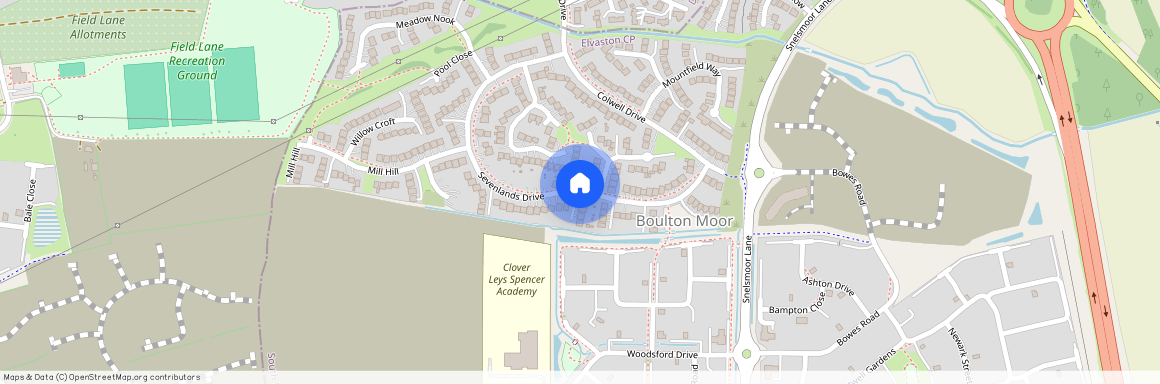 Sevenlands Drive, Boulton Moor, Derby, DE24