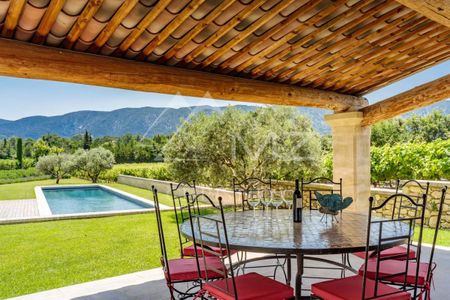 Luberon - Belle maison en pierres avec piscine - Photo 5