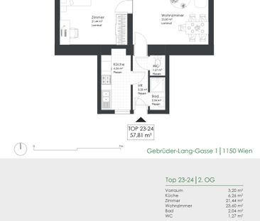 Erstbezug nach Sanierung – Moderne 2-Zimmer-Wohnung mit getrennter ... - Foto 6