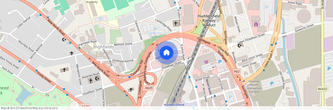 Rook Street, Town Centre, Huddersfield, HD1