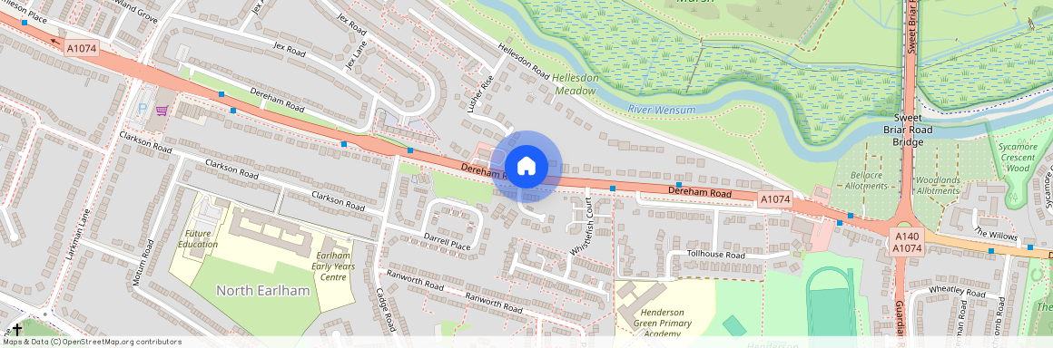 Dereham Rd, Norwich, Norfolk, NR5 8QH