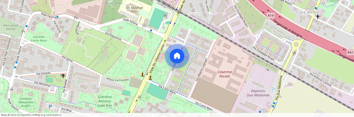 Via Alfredo Barbacci, Bologna, Emilia-Romagna 40139