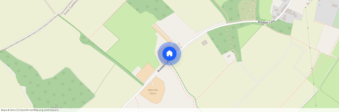 Bradden Lane, Gaddesden Row, Hemel Hempstead, Hertfordshire, HP2 6JB