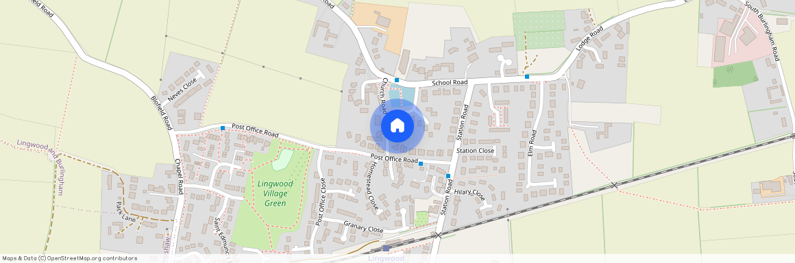 Lingwood Gardens, Lingwood NR13