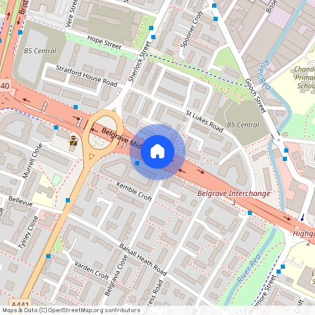 Belgrave Middleway, Birmingham B5