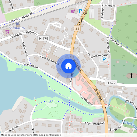 Hultsfred, Länsmansgatan, 1, 57771, Virserum