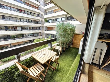 Grand studio meublé avec balcon – 1 Rue Pixérécourt, Paris 20ᵉ - Photo 4