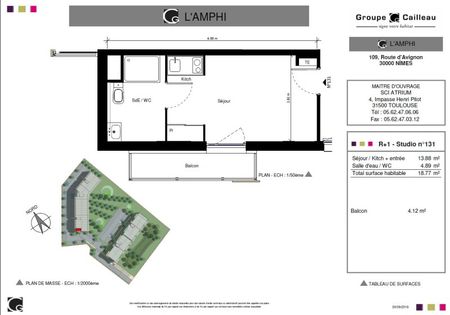 Location Appartement 1 pièce 18m² NIMES 30000 - Photo 5