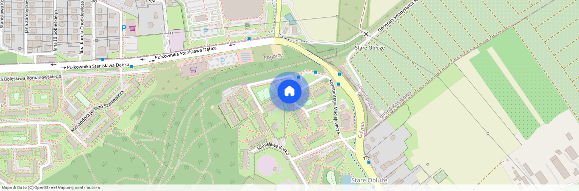 ul. Konstantego Maciejewicza, Obłuże, Gdynia, pomorskie