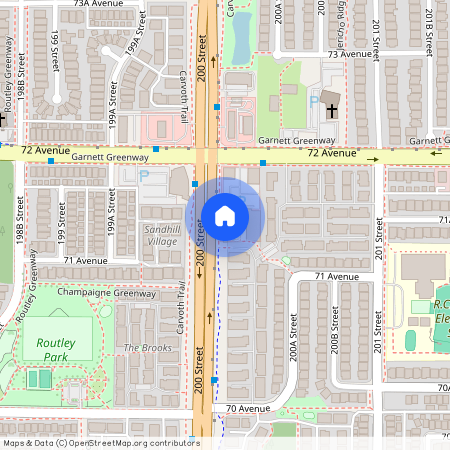 google map, Township of Langley, Township of Langley, Metro Vancouver, V2Y 3B9