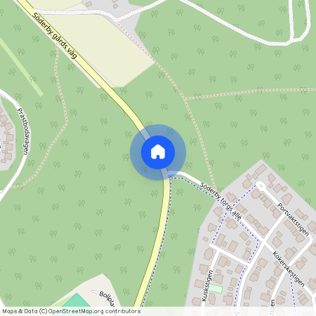 Söderby gårds väg, Rönninge