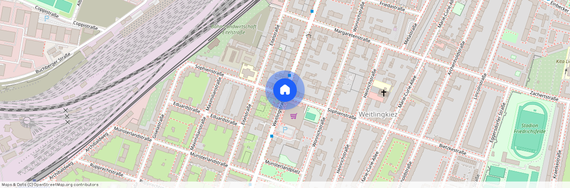 Weitlingstrasse, 10317 Berlin - Rummelsburg