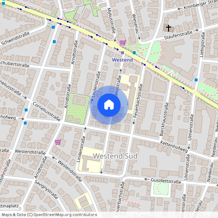 Brentanostraße 9, 60325 Frankfurt am Main - WESTEND