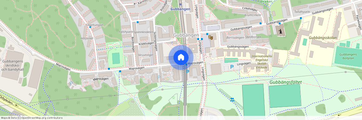 Majrovägen, Enskede