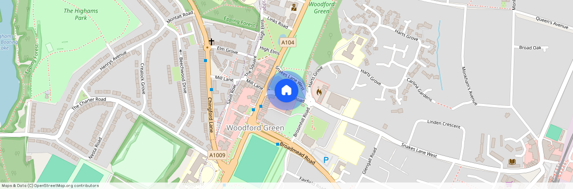 Johnston Road, Woodford Green
