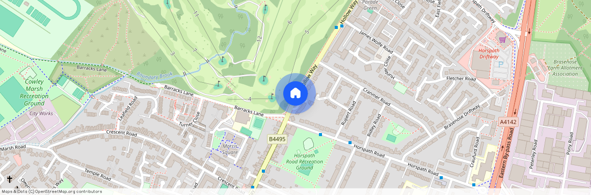 Hollow Way, East Oxford, OX4