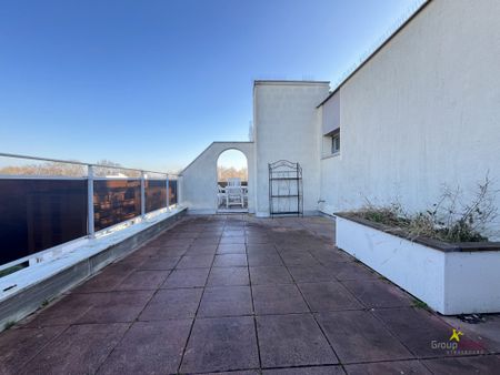 Deux pièces avec grande terrasse à louer à Neudorf - Photo 5