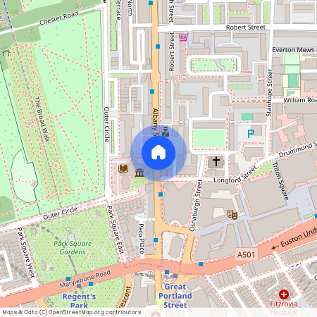 Albany St, London NW1 4EA