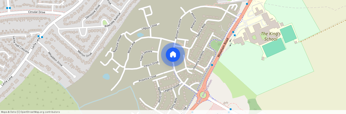 Roman Crescent, Chester