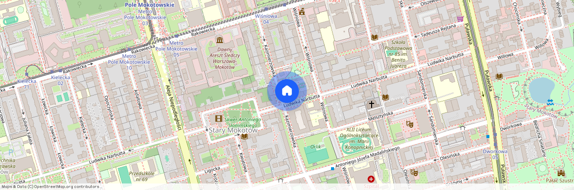 ul. Kazimierzowska, Stary Mokotów, Mokotów, Warszawa, mazowieckie