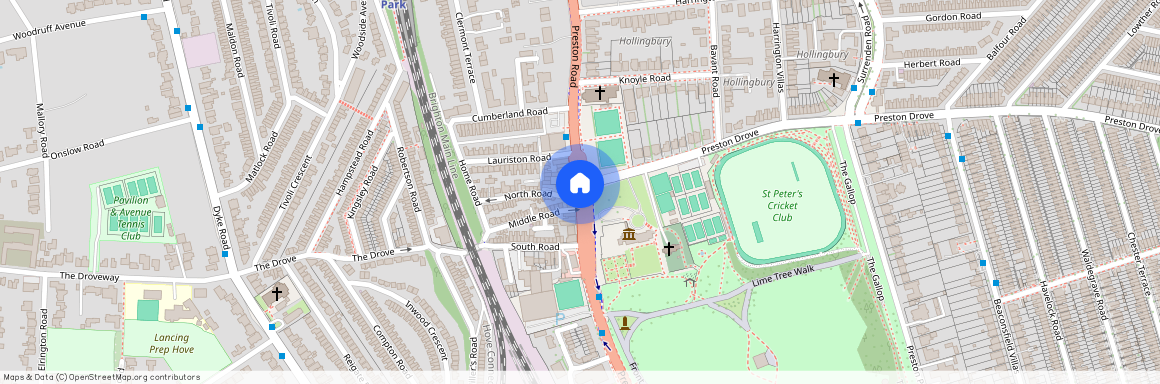 North Road, Preston, BN1