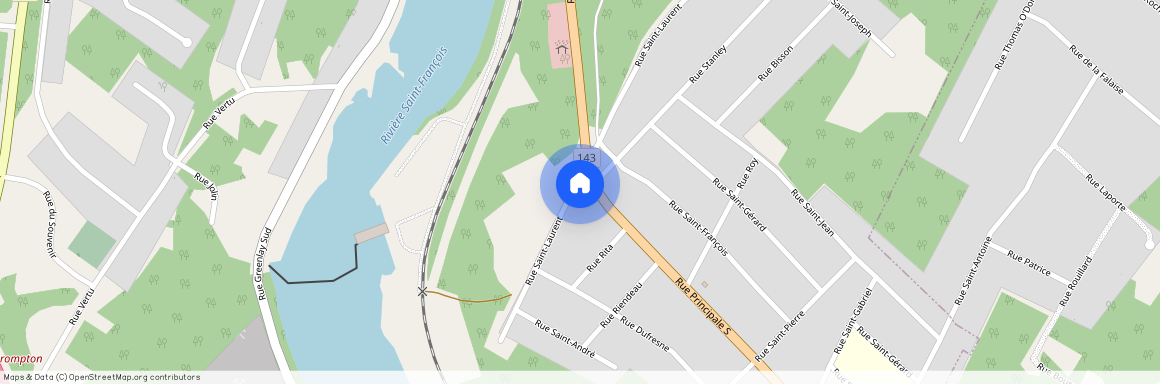 85-2 rue Principale Sud, Windsor Très grand 5½ neuf libre en Décembre