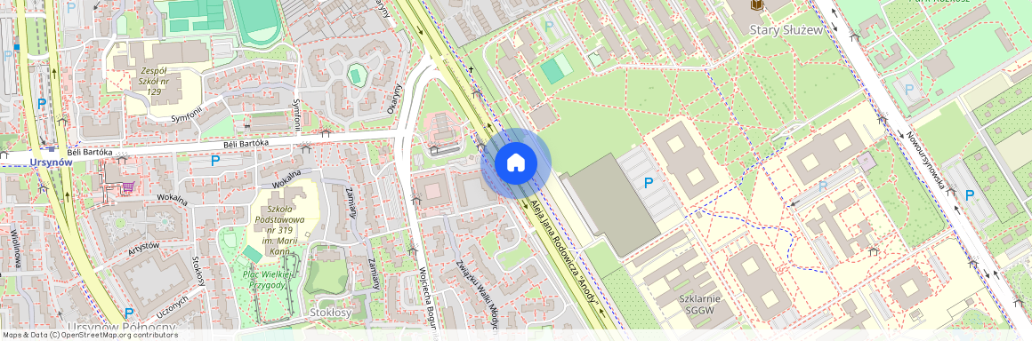 Warszawski, Warszawa, Ursynów, Aleja, Jana, Rodowicza, Anody