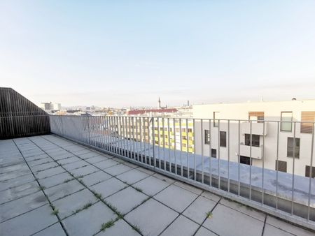 EUROGATE: Loft-Wohnung mit riesiger Terrasse nahe Fred-Zinnemann-Platz in 1030 Wien zu mieten - Foto 4