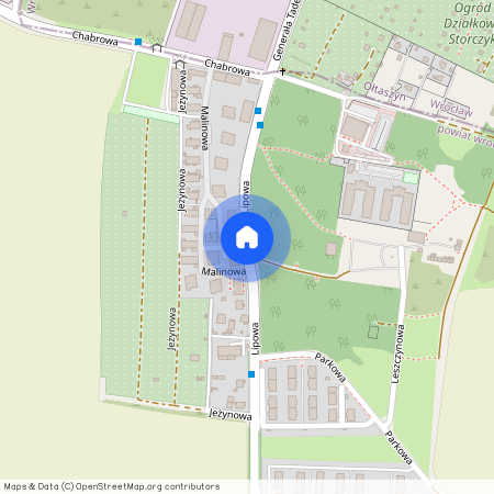 ul. Lipowa, Wysoka, Kobierzyce, wrocławski, dolnośląskie