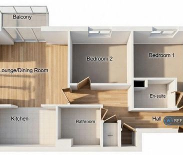 2 bedroom flat to rent - Photo 5