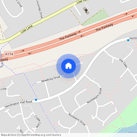 Moss Gardens, Hemlington, Middlesbrough, TS8