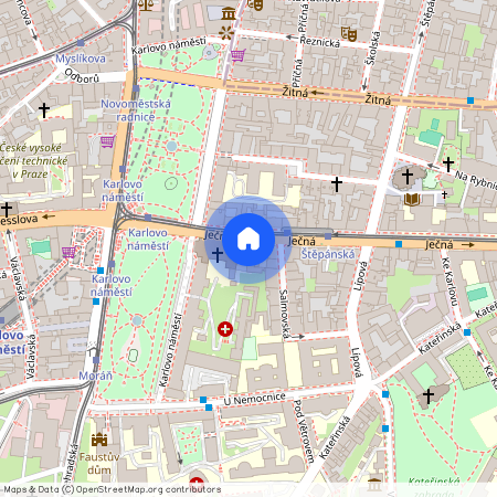 Ječná, Praha 2 - Nové Město