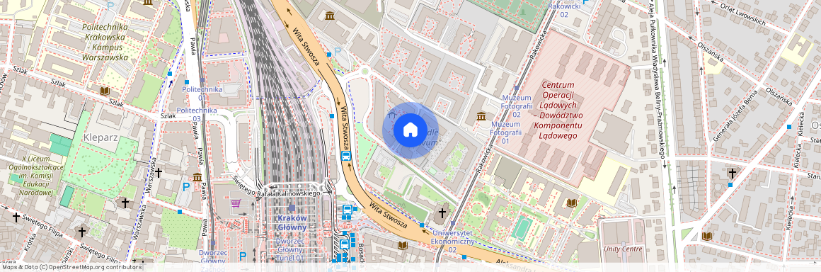 Przedmieście Warszawskie, Stare Miasto, Kraków, małopolskie