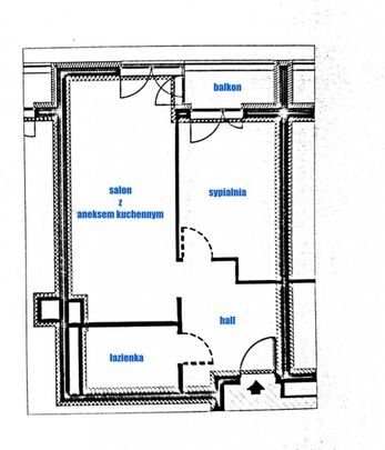 Kliny, 2 Pokoje, balkon, klimatyzacja! 46 m² - Zdjęcie 1