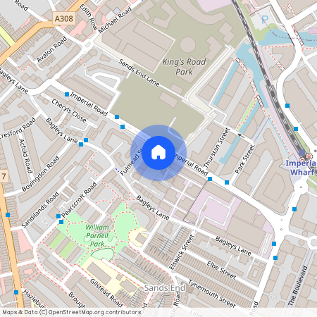 Tennyson Court, Moore Park Estate, SW6, London
