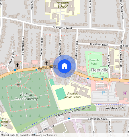 Hatfield Road, St. Albans, AL1