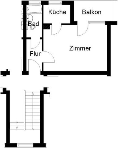 Ihre Zukunft - Ihre Wohnung: günstige 1-Zimmer-Single-Wohnung - Foto 4