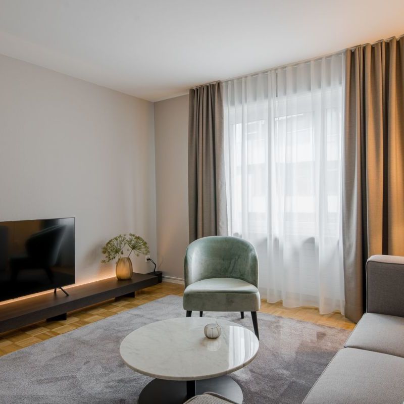 Möblierte 2-Zimmer-Business Apartments, 52 m2 - Photo 1