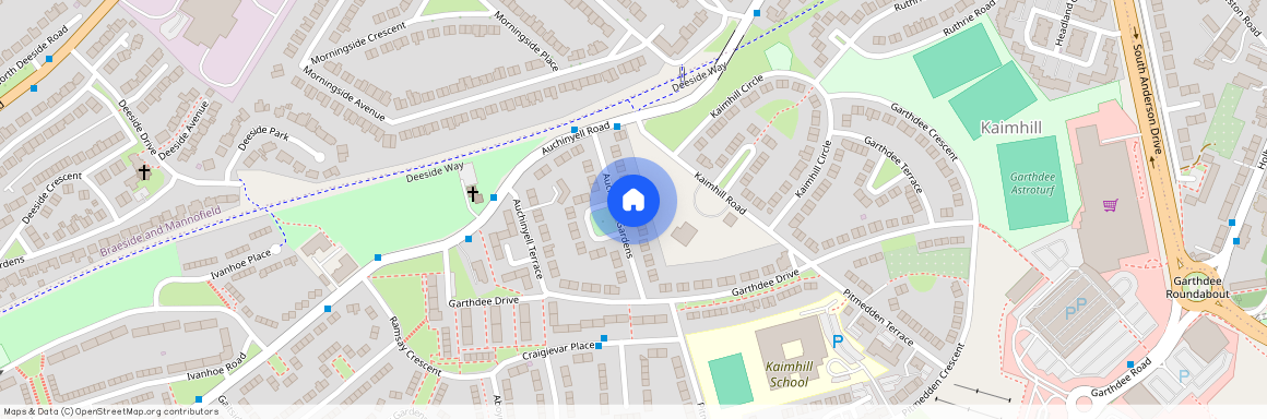 Auchinyell Gardens, Garthdee, AB10