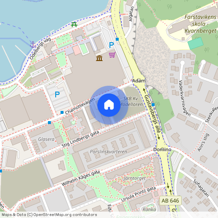 Berndt Fribergs Gränd, Gustavsberg