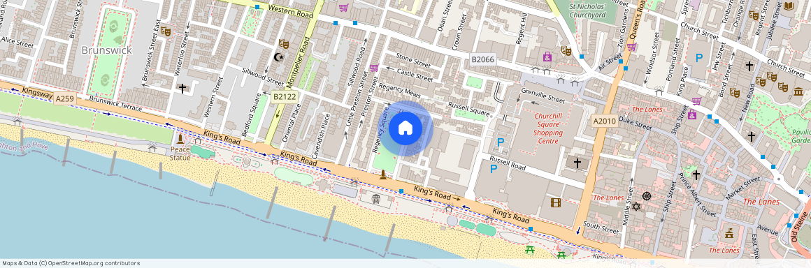 Flat 4, 43 Regency Square, East Sussex, BN1 2FJ, Brighton
