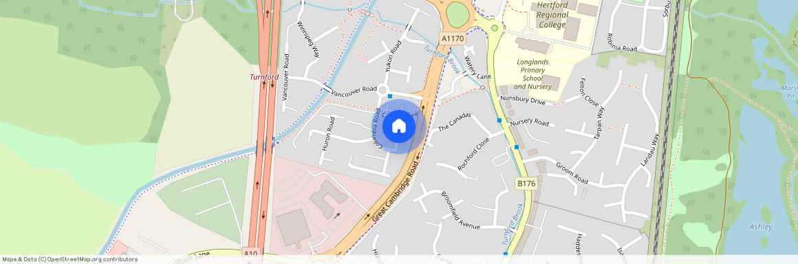 Columbia Road, Broxbourne, EN10