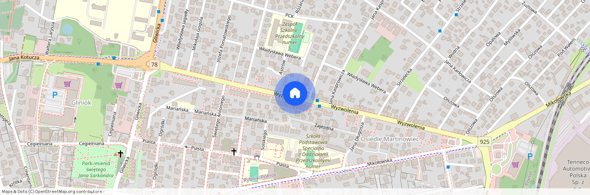 ul. Wyzwolenia, Rybnik-Północ, Rybnik, śląskie