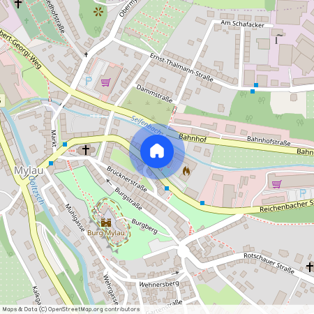 Bahnhofstraße 2, 08499 Mylau