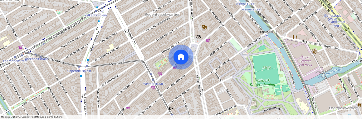 Koningsplein e.o., 2562 GS, Weimarstraat, Den Haag