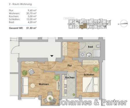 01219 Dresden - Seevorstadt , Gerhart-Hauptmann-Str. 1 WE 02 - Photo 3