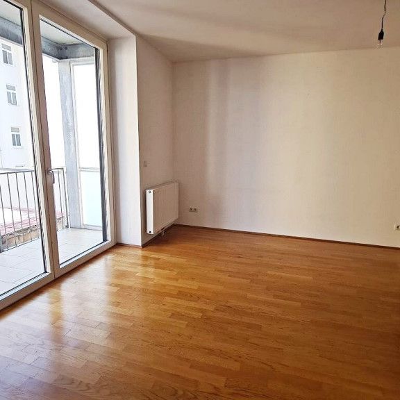 U1-NÄHE, RUHELAGE, 52 m2 Neubau inkl. 8 m2 Loggia, 2 Zimmer, Wannenbad, Parketten, 2. Liftstock, Humboldtgasse - Foto 1